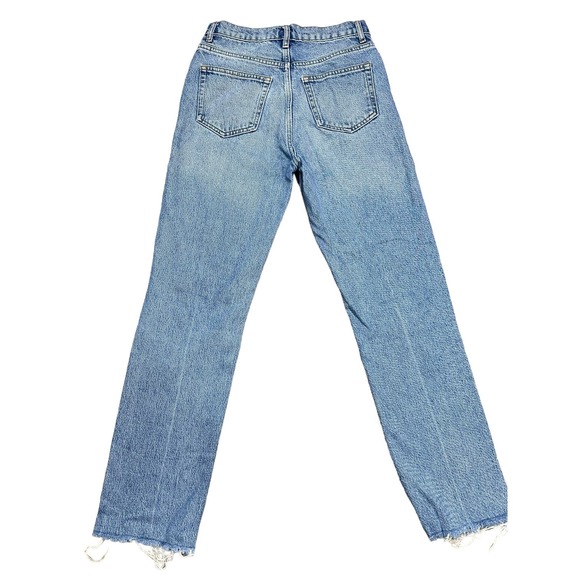 Reformation Cynthia High Rise Straight Cropped Jeans Size 24 - Picture 2 of 5